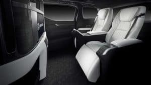 Lexus LM Luxury Minivan Car Review Interior