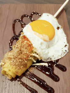 Hashimaki with Cheese and Mentaiko by Tamago EN